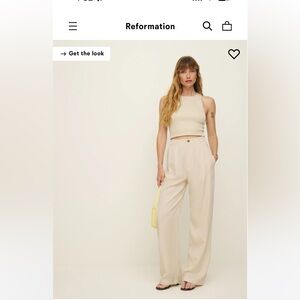 Reformation Mason Pant
size 2